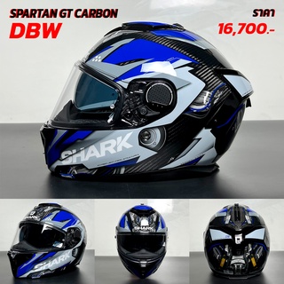 หมวกกันน็อค SHARK SPARTAN GT Carbon Urikan Blue DBW