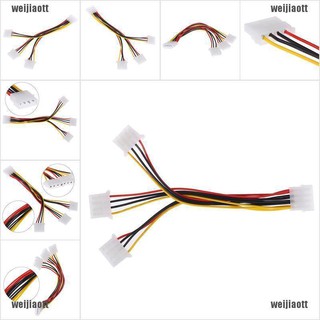 (iwett) สายเคเบิ้ลอะแดปเตอร์ 4 pin ide 1 - to - 3 molex ide female