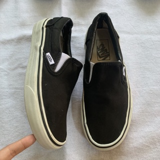 Vans slip on 👟 แวนสลิปออน ดำ 36