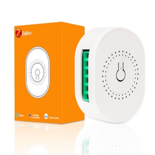 Rovf Zigbee Tuya สวิตช์กดอัจฉริยะ WiFi 2 ทาง 220V ขนาดเล็ก DIY สําหรับบ้าน Alexa