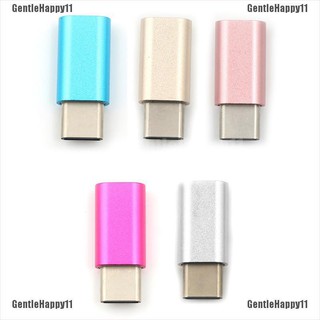 Ghth11 อะแดปเตอร์ USB 3.1 Type C OTG Micro USB เป็น Type-C สําหรับโทรศัพท์มือถือ