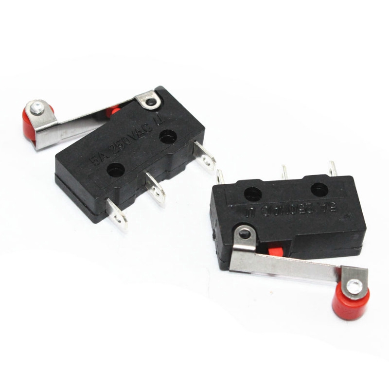 ไมโครลิมิตสวิตช์ 3 พิน N/O N/C 5A 125 250VAC KW12-N จำนวน 10 ชิ้น