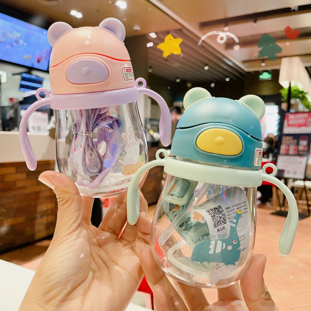 กระติกน้ำเด็ก มีสายสะพาย ลายน่ารัก แก้วน้ำเด็ก ลายสุดน่ารัก - รูปที่ 5