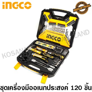 INGCO ชุดเครื่องมืออเนกประสงค์ 120 ชิ้น รุ่น HKTAC011201 ( 120 Pcs Accessories Set )