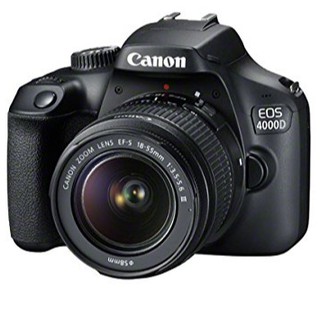 Canon EOS 4000D DSLR Camera with 18-55 III Lens