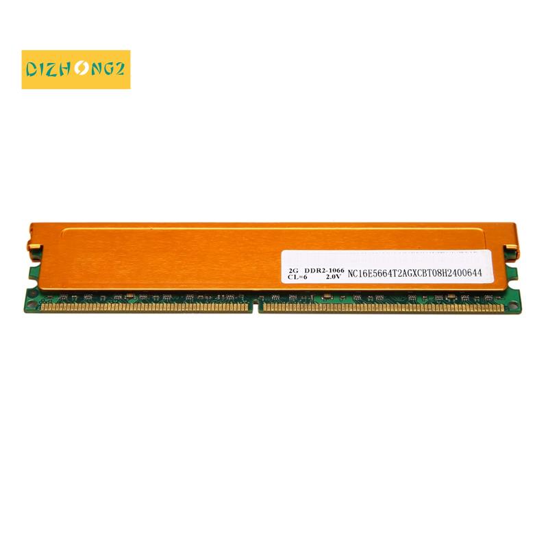 หน่วยความจํา 2GB DDR2 1066MHz PC2 8500 1.8V PC 240 Pins สําหรับ Intel ...