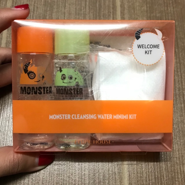 Etude House Monster Cleansing Water kit