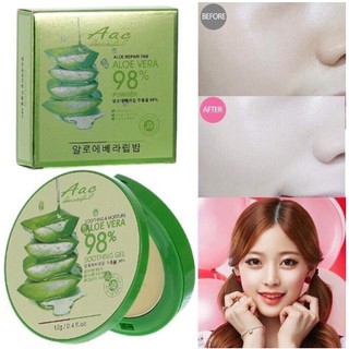 แป้งตลับ ว่านหางจระเข้ 98% เอเอซี Pact aloe vera 98% AAC ปริมาณสุทธิ 12 กรัม (1ชั้น)