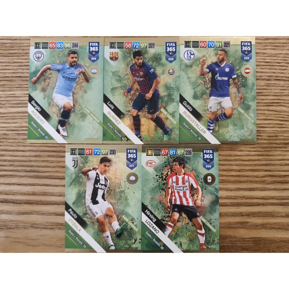 FIFA Panini 365 Adrenalyn XL 2019 การ์ดเปลี่ยนเกม Power Up