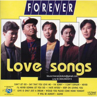 CD,Forever - Love song 1 (ฟอร์เอฟเวอร์)