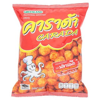 🔥*พร้อมส่ง*🔥 คาราด้า ขนมอบกรอบ รสปลาหมึก 68กรัม Karada Squid Flavored Biscuits 68g