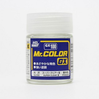 Mr.Hobby Mr.Color GX100 Super Clear III Gloss 4973028335255 (สี)