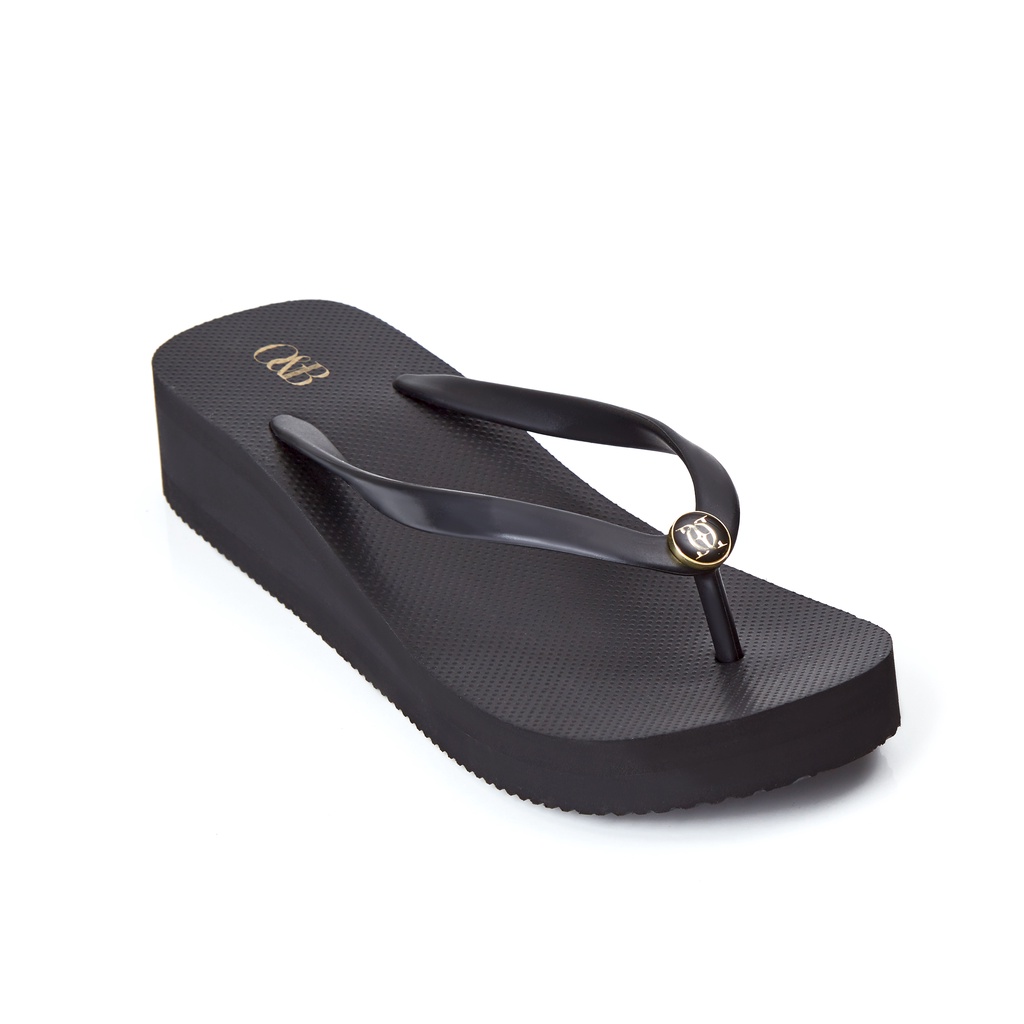 O&B รองเท้าแตะ รุ่น HIGH MALIBU IN SURF BLACK-11227CR08469F_C2BKXX