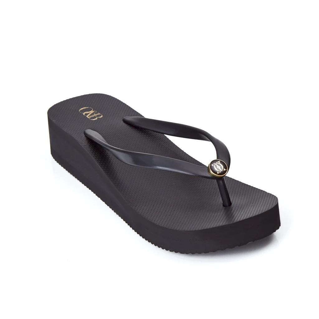 O&B รองเท้าแตะ รุ่น HIGH MALIBU IN SURF BLACK-11227CR08469F_C2BKXX