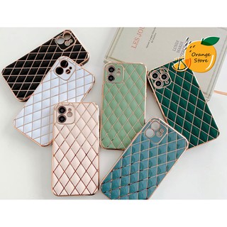 (พร้อมส่งจากไทย) เคสสำหรับไอโฟน เคส TPU ขอบทองโซฟา 6 6+ 7/8/SE20 7+/8+ X/Xs XR Xsmax