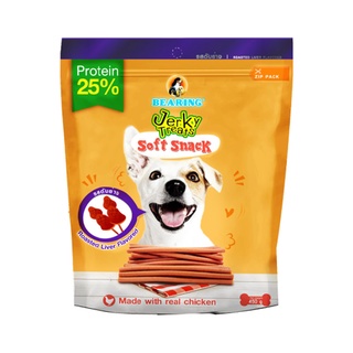 เจอร์กี้ ขนมสุนัข สติ๊ก รสตับย่าง 300 กรัม อาหารสุนัข Jerky Dog Treats Soft Snack Roasted Liver Flavored 300g