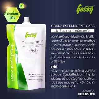 เชื่อมแกน สำหรับผมเสียมาก โกเซ็น  ขนาด 500ml Gosen The Hair Care Sleekliner Mask