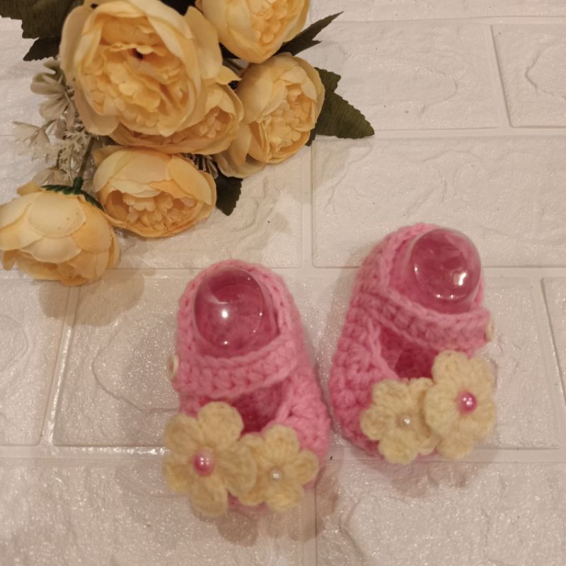 รองเท้าไหมพรมเด็กแรกเกิด 👉พร้อมส่ง - รูปที่ 2