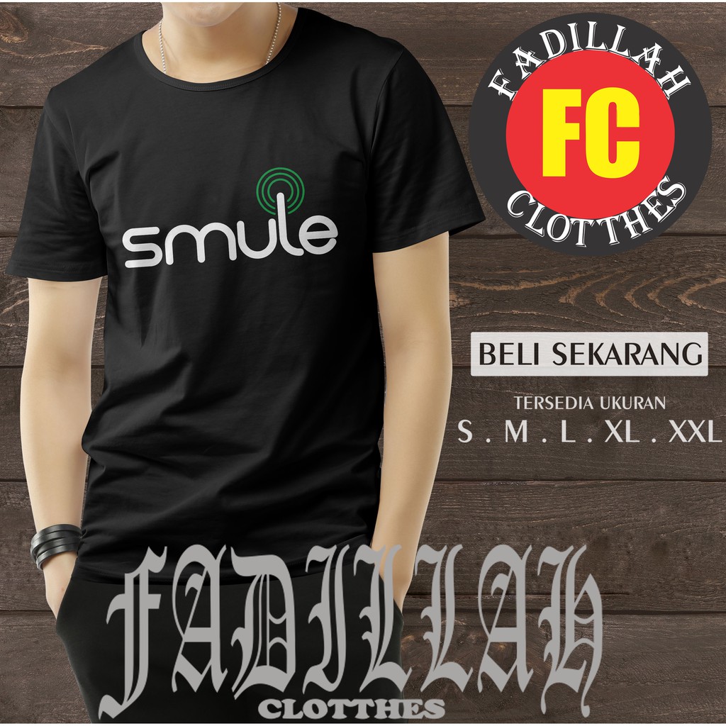 เสื้อยืด Smule เสื้อยืด Social Media