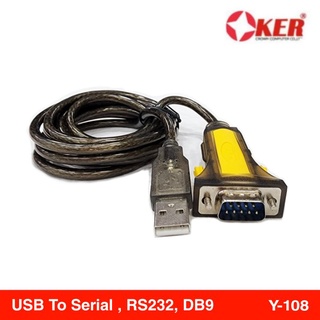 USB To Serial , RS232, DB9 OKER Y-108