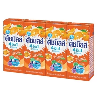 ดัชมิลล์ นมเปรี้ยว 180มล.แพค4 (เลือกรสได้)