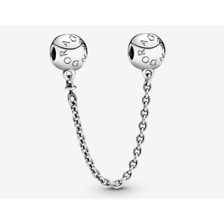 [พร้อมส่ง สินค้าแท้ 💯] Pandora Logo Safety Chain Charm (5 cm.)