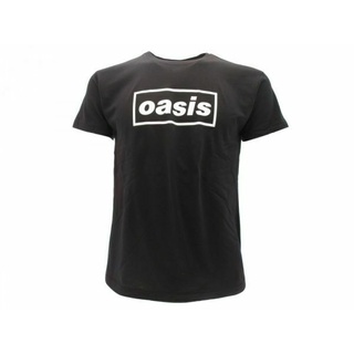 เสื้อยืดผ้าฝ้ายพิมพ์ลายขายดี เสื้อยืด ลาย oasis Lets Rock Rock สําหรับผู้ใหญ่