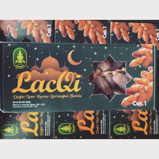 อินทผาลัม LacQi 250 กรัม อบแห้ง หวาน คุณภาพดี