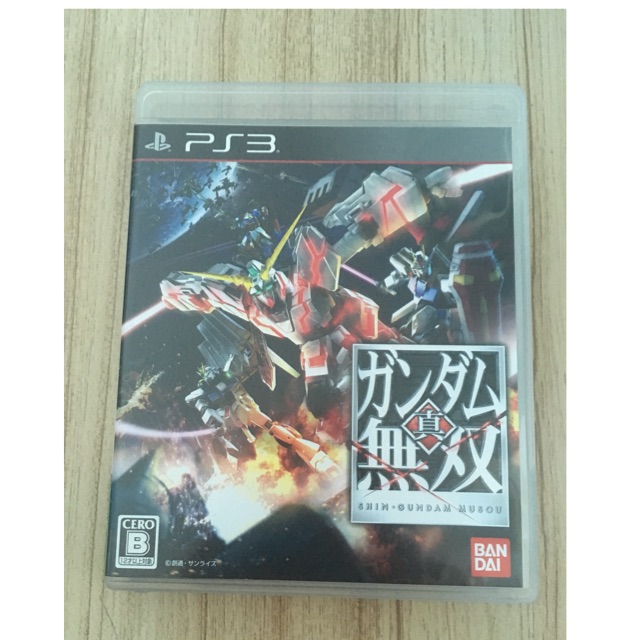 แผ่นเกมส์ ps3 gundam Musou (JP)