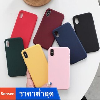 เคสโทรศัพท์สีทึบสำหรับ VIVO V11 V11i V15 V17 Y11 Y12 Y15 Y17 Y85 Y91 Y95 S1 V7 Plus