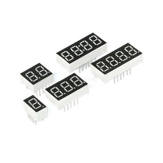 7-segment display 0.36 inch จอแสดงตัวเลข [ 1 2 3 4 digit ] common cathode 0.36 นิ้ว 7 segment สีแดง