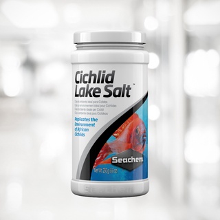 Cichlid Lake Salt™ Replicates the environment of African Cichlids  จำลองสภาพแวดล้อมของปลาหมอสีแอฟริกัน Cichlid Lake Salt