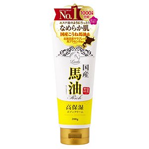 Loshi Moist Aid Horse Oil Skin Cream 200g / Bayu / Horse Oil Skin Cream / Skin care / ROLAND / ส่งตรงจากประเทศญี่ปุ่น