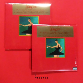 (ส่งฟรี) แผ่นเสียง Kanye West - My Beautiful Dark Twisted Fantasy (Limited Black Vinyl 3LP)