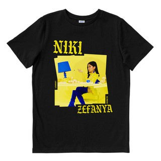 เสื้อยืดสีขาวNiki ZEFANYA - LOWKEY สีดํา | เสื้อยืด พิมพ์ลายวงดนตรี | เพลงเมอร์ช | Unisex | เสื้อยืด พิมพ์ลายดนตรี | ป๊อ