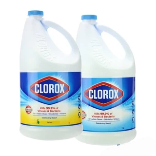 clorox bleach total disinfects cleans ขวดใหญ่2ลิตร คุ้มมากกก
