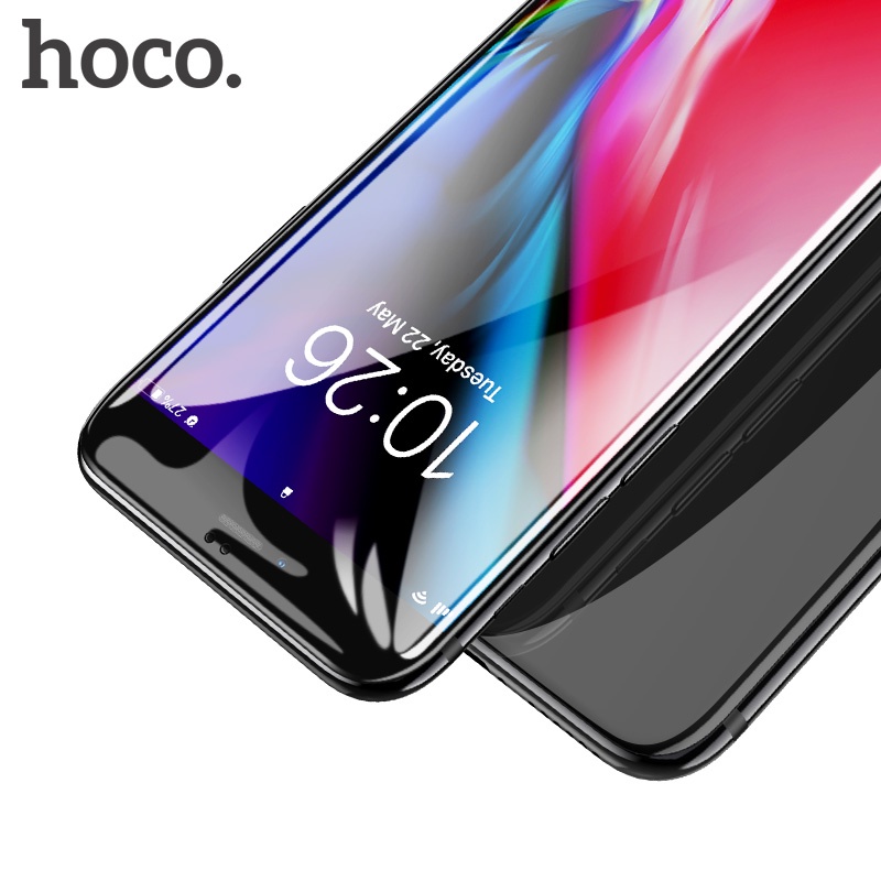 HOCO for Apple iPhone 7 8 PLUS 3D Tempered Glass Film 9H Screen Protector Protective Full Cover for Touch Screen Protect