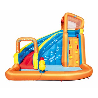 Flaot Me Summer ชุดสระน้ำพร้อมสไลเดอร์ขนาดใหญ่ Inflatable Bestway Big Size Pool with Slider H2O GO