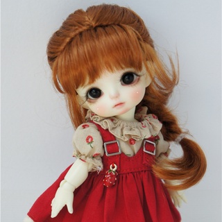 【BJD Wig】วิกผมตุ๊กตา BJD 4-12 นิ้ว 1/3 1/4 1/6 1/8 BJD Blythe ob11 หลายสี (JD413)