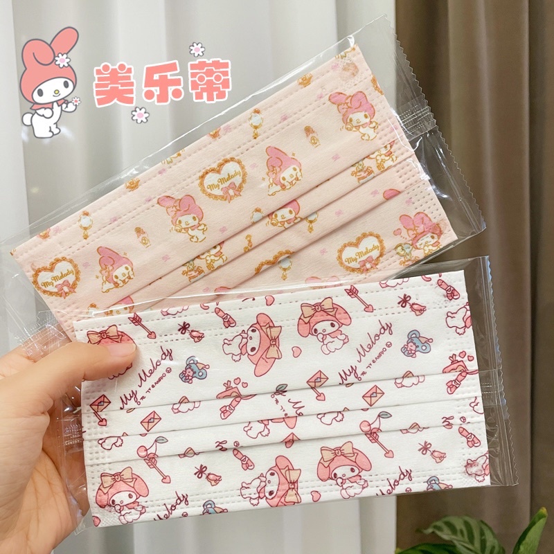 🇹🇭พร้อมส่ง แมสลายการ์ตูน แมสลายการ์ตูนดิสนีย์ ซานริโอ้ แมสผู้ใหญ่ลายการ์ตูน แพ็คแยกชิ้น1:1 - รูปที่ 5