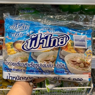 ผงปรุงรส ก๋วยเตี๋ยวน้ำใส ตราฟ้าไทย (6 ซอง x 350 g.)