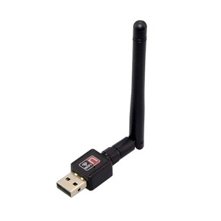 UNITBOMB ตัวรับสัญญาณ WIFI USB WiFi ตัวรับสัญญาณไวไฟ 2.4 GHz - สีดำ