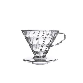 TIMECAFE Resin Dripper V60 ดริปเปอร์ เรซิ่น กรวยดริปกาแฟ 1-4 ถ้วย