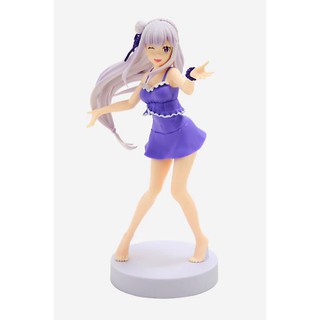 ฟิกเกอร์แท้ Re:Zero - Starting Life in Another World Emilia EXQ Collectible Figure (Swimsuit Ver.)