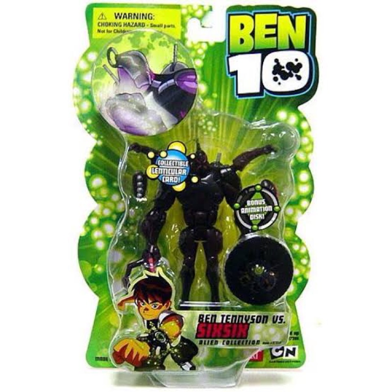 Bandai 1st Edition Ben 10 Alien Collection Series 1 SixSix Action Figure