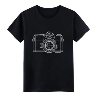 คอลูกเรือเสื้อยืดคอกลมเสื้อยืด ผ้าฝ้าย พิมพ์ลายกล้อง Asahi Pentax 35 มิลลิเมตร สไตล์วินเทจ ยอดนิยม เหมาะกับฤดูร้อน สําหร