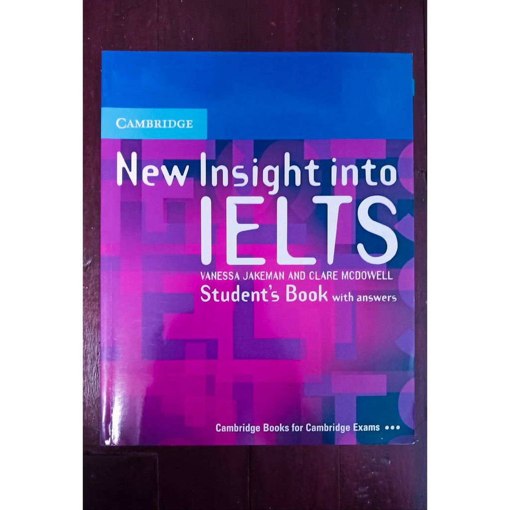 หนังสือเตรียมสอบ IELTS มือสอง (New Insight into IELTS)