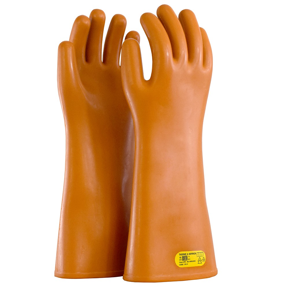 ถุงมือกันไฟฟ้าดูด Class 4 (36,000 Volt /36 kV  Max 40,000 Volt)