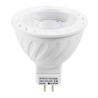 🔥NEW Best!! หลอดไฟLED หลอดไฟ MR16 SPOTLUX2 3 วัตต์ DAYLIGHT สีขาวLED LAMP MR16 SPOTLUX2 3W DAYLIGHT WHITE หลอดไฟและอุปกร