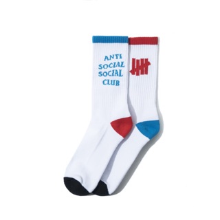 Undefeated x ASSC Your Foot White Socks ของแท้ 💯